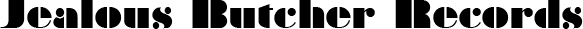 Jealous Butcher Records logo